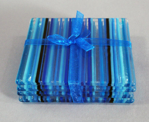 Sets of Coasters in blue