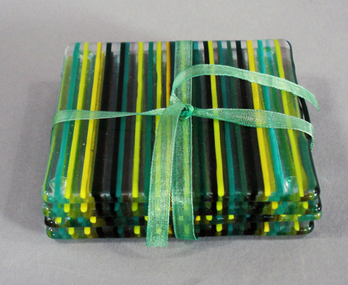 Sets of Coasters in green