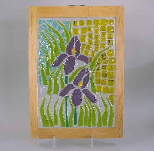 Iris Mosaic Hanging
